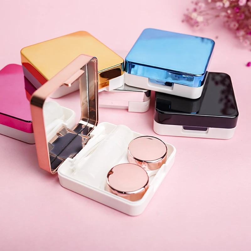 
2021 cheap travel high quality contact lens case for sale 