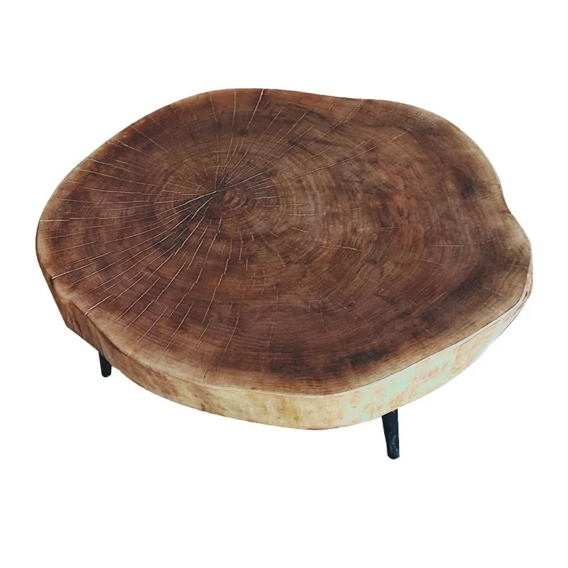 Японский ваби-Саби wind log homestay мебель татами короткая встреча оригинальный дизайн цельный деревянный журнальный столик
