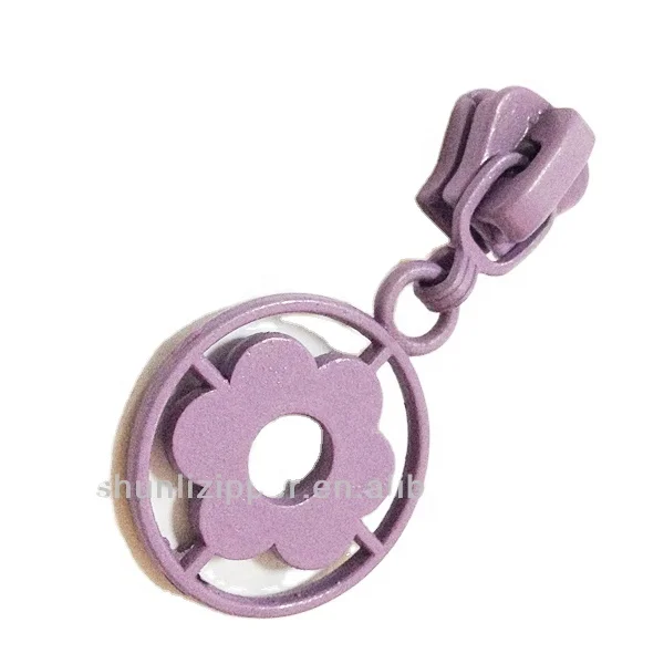 No 5 manchester zip magnetic zip Handbag custom zipper pullers