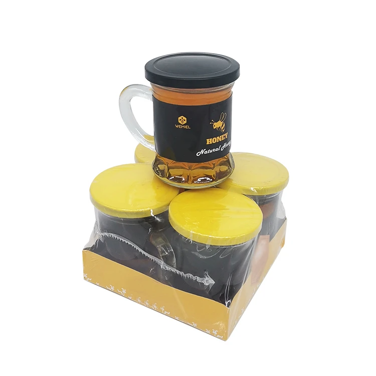 80g Glass Jar Pure Bee Honey