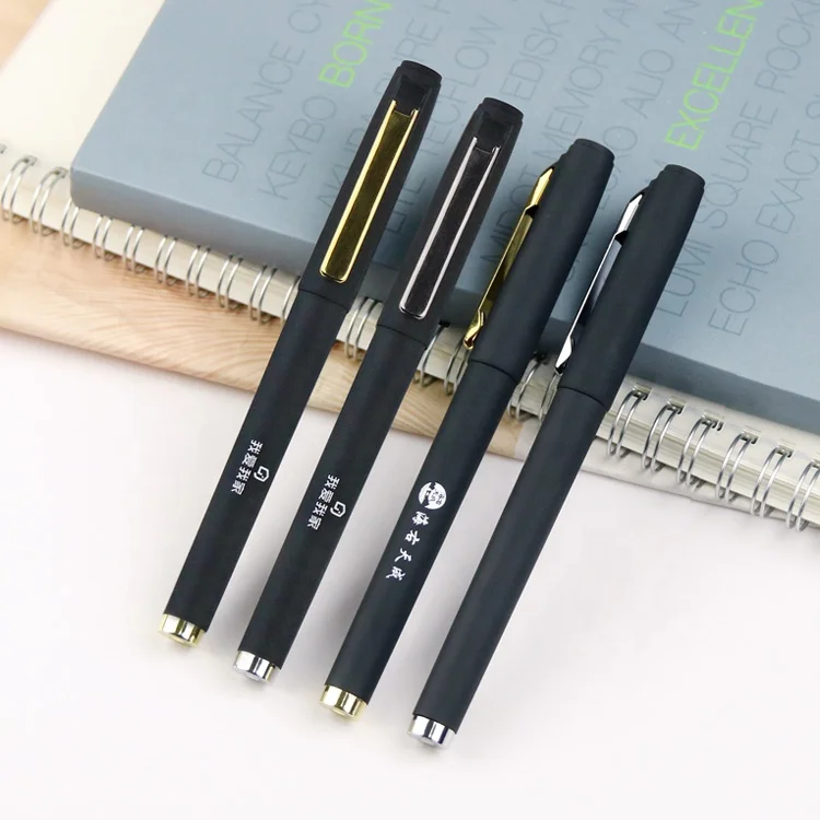 BKS Promotional plastic School Pens Custom Logo Ball Point Gift gel Pens Advertising Plastic Ball Pen with Logo