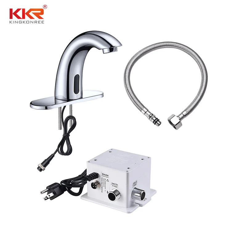  Hands Free Инфракрасный водопроводный Индуктивный смеситель для ванной комнаты бесконтактный датчик