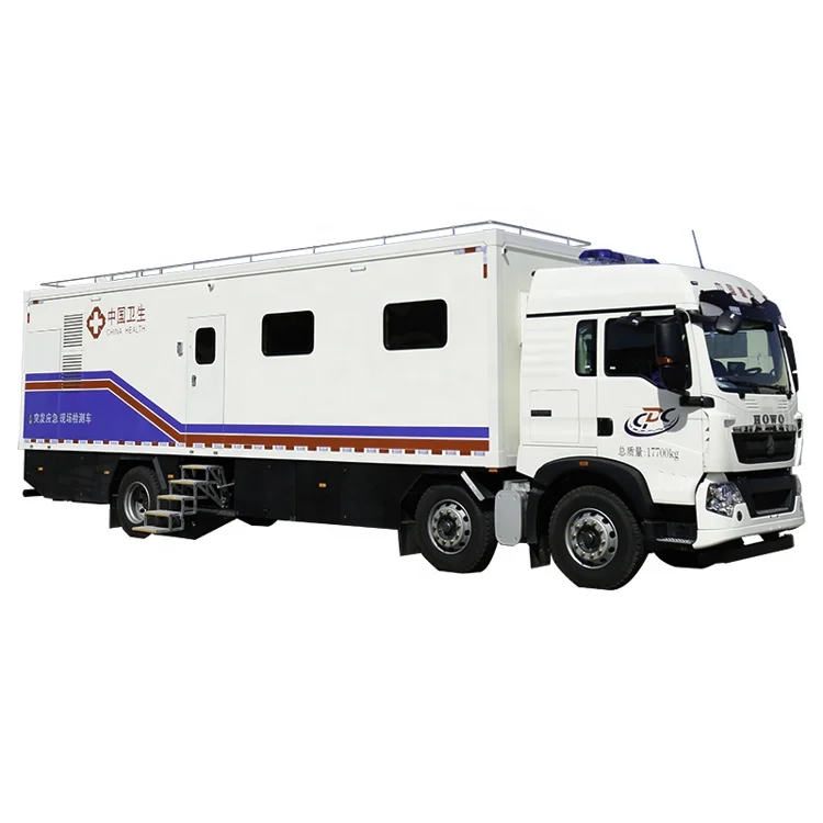 BSL-2S мобильный биологическая лаборатория патогенов изоляции лабораторный передвижной грузовик