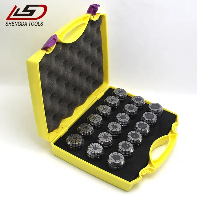 High precision ER11 8mm Collet 13pcs set,ER16,ER25,ER32,ER40 Collet set