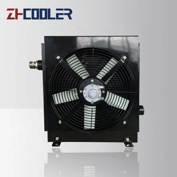 Hydraulic oil cooler heat exchanger industry fan coolers Made in China