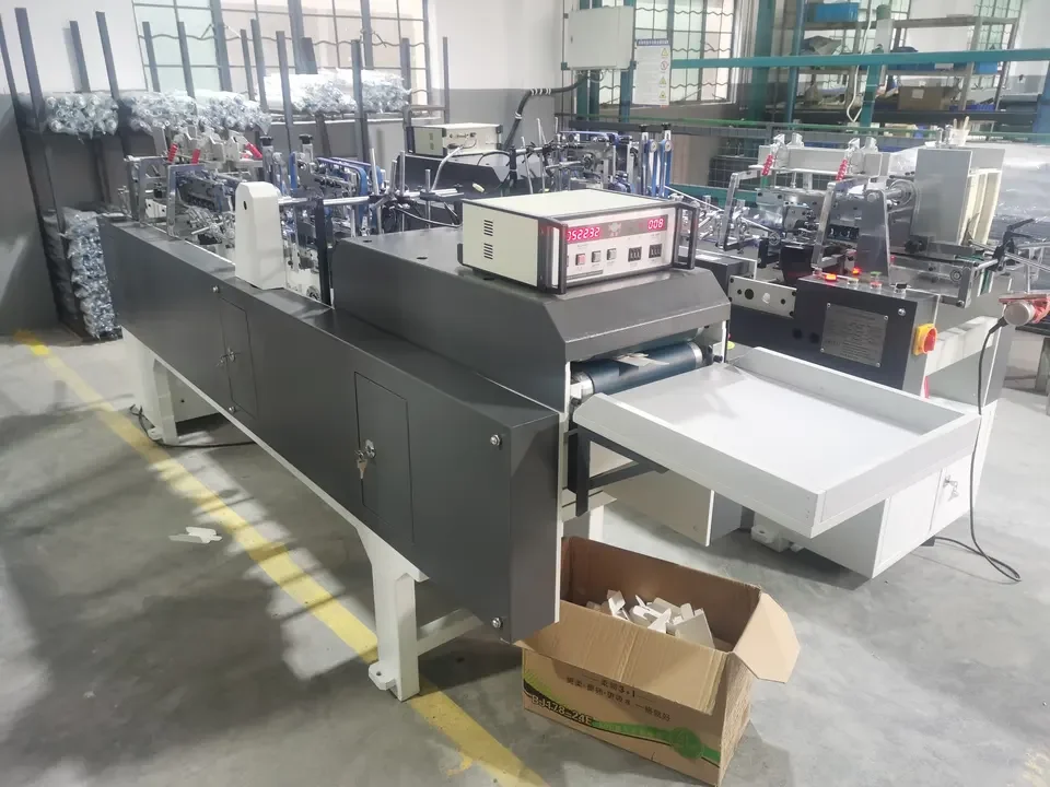 RYYT-2-500 Automatic Mini Package Box Folder Gluer Making Machine