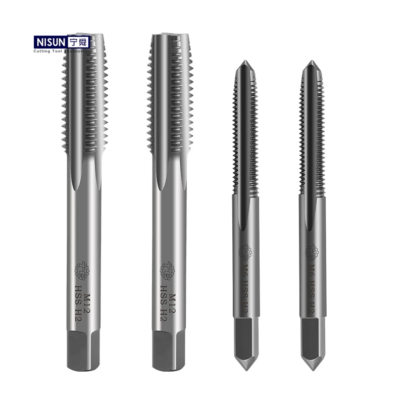 Custom Hss Tap Spiral/Straight Flute HSS HRC65 Screw Taps Threading Taps Solid HSS Machine Tap