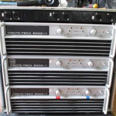 3U POWER AMPLIFIER pro amplifier 2*1300W MA-5002VZ