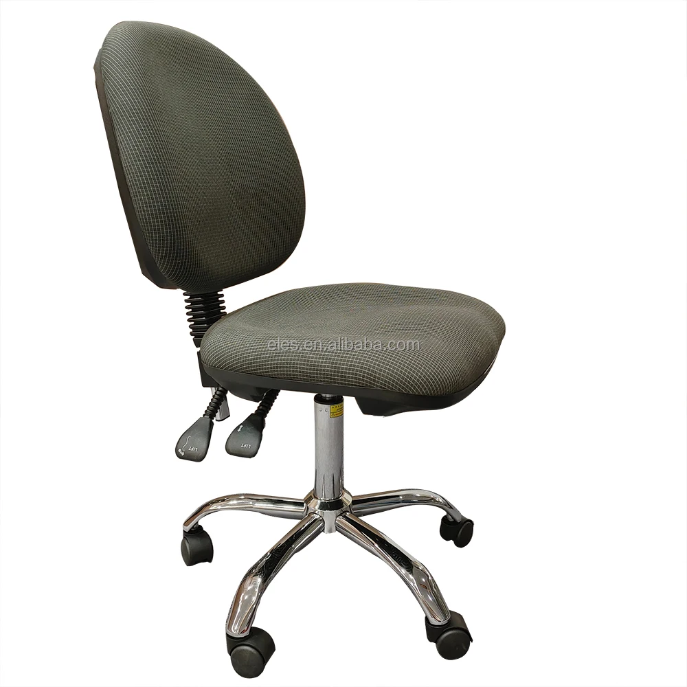 Laboratory chairs  esd lab fabric anti-static backrest workshop laboratory can be lifted and rotate adjustable