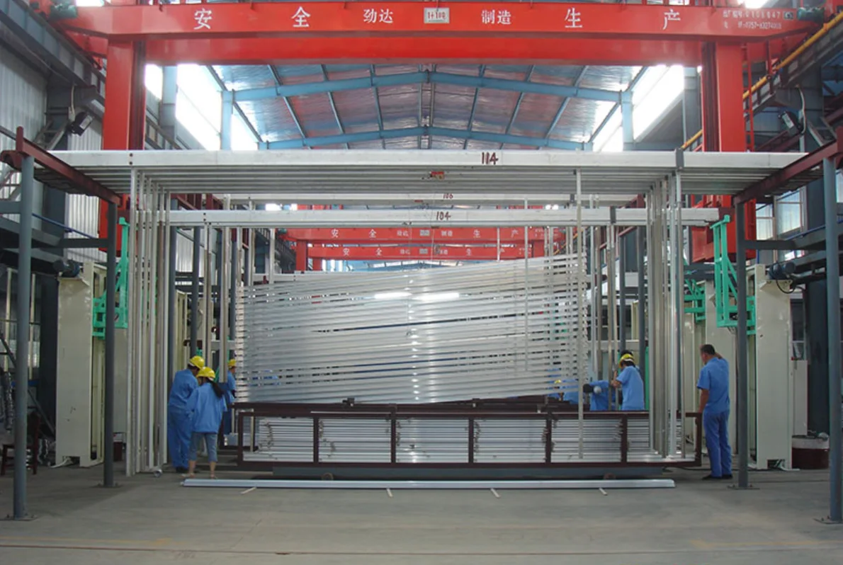 High Quality Semiautomatic Aluminum Anodizing Equipment Line