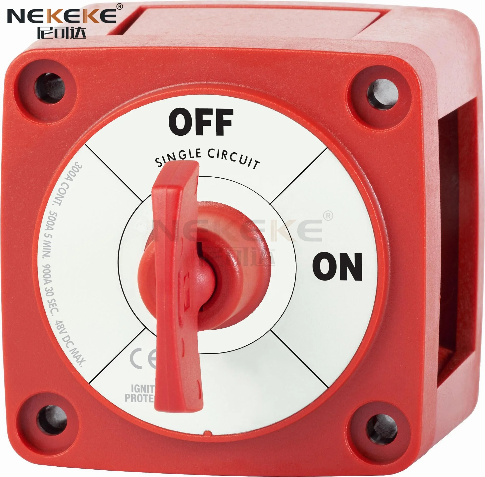 NEKEKE MT087 ON OFF 300A Auto Selector 2 Position Battery Disconnect Isolator Cut Off Kill Switch For Marine boat yacht car
