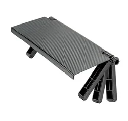 Screen Top Shelf TV Screen Caddy Holder Adjustable Screen Rack Foldable Monitor Top Shelf Mount Organizer Stand Bracket Holder