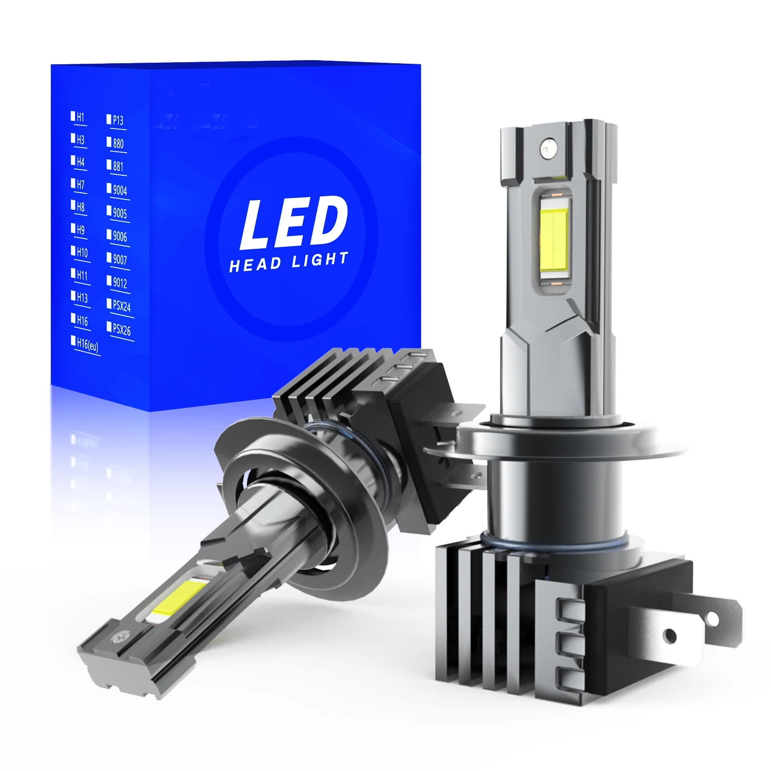 High Quality Wholesale New Arrival Driver Led Bulb Auto Bombillos H7 Led Light Headlights for Toyota Tundra