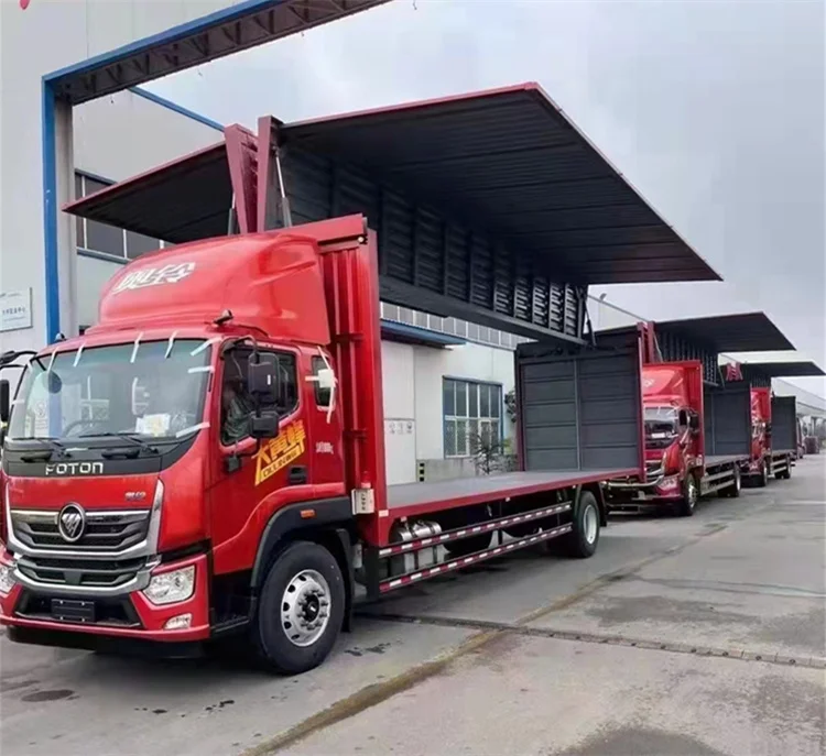 Super Quality Truck Body Side Lift Hydraulic Wing 10 Wheeler Van Wing Truck