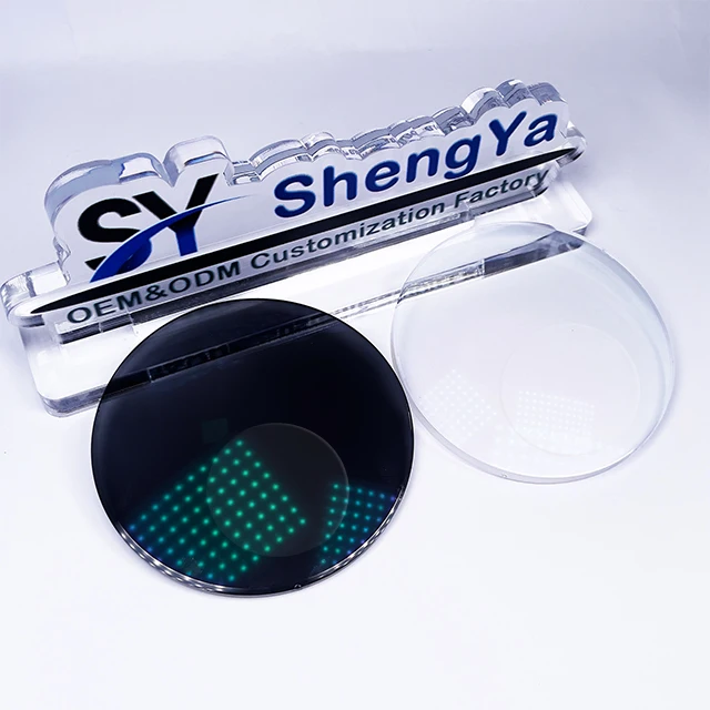 Top quality 1.56 Hmc Blue block Lens  Uv420 photochromic photo grey   lentes blue light ophthalmic lenses