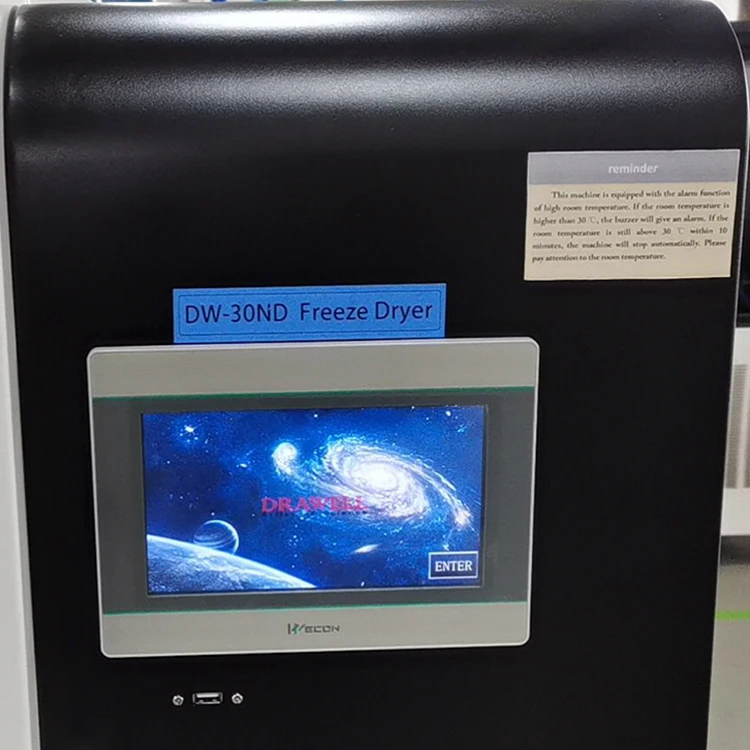 DW-20F Laboratory Freeze Dryer Price Silicone Oil Heating Freeze Dryer Machine