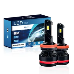 Headlights burst bulb wholesale super bright led single copper tube high power h4h7h spotlight LED car headlights