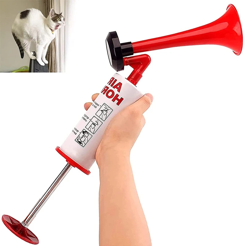 Handheld Air Horn, Loud Noise Maker Safety Boat Car Sports Events, Sport and Party Cheering Air Horn Loud Safety Horn for Boat