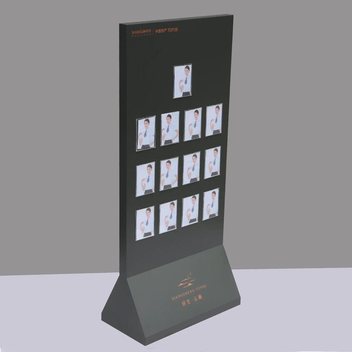 Exterior real estate building parking signage large freestanding parking sign