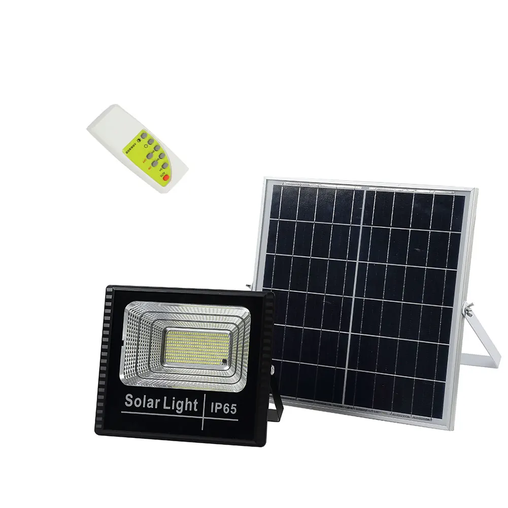 Solar garden led flood light ip65 waterproof 125w wholesale price outdoor led solar flood light