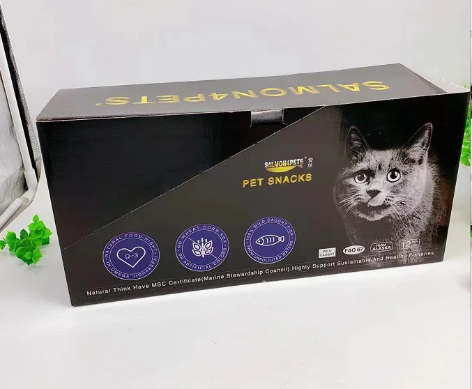 
Good Omega 3 Wild Salmon Soft Bits Snack Party Mix Cat Treats 