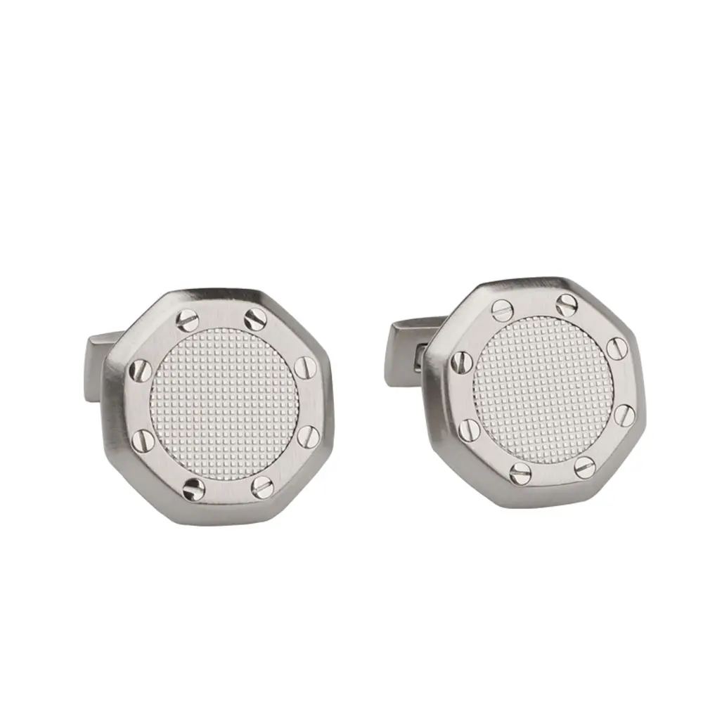 
Wholesale High Quality Custom Brand Watch Cufflinks with Logo Engrave 