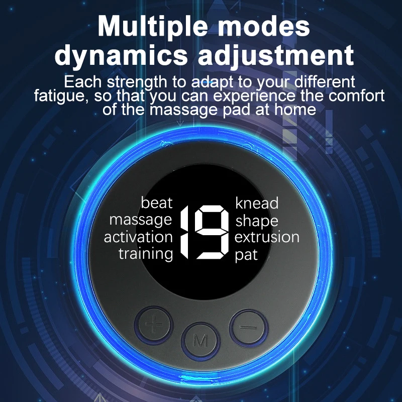 Hot Products TENS Massage Pad Feet Muscle Stimulator Massage Mat Electric Vibrating EMS Foot Massager