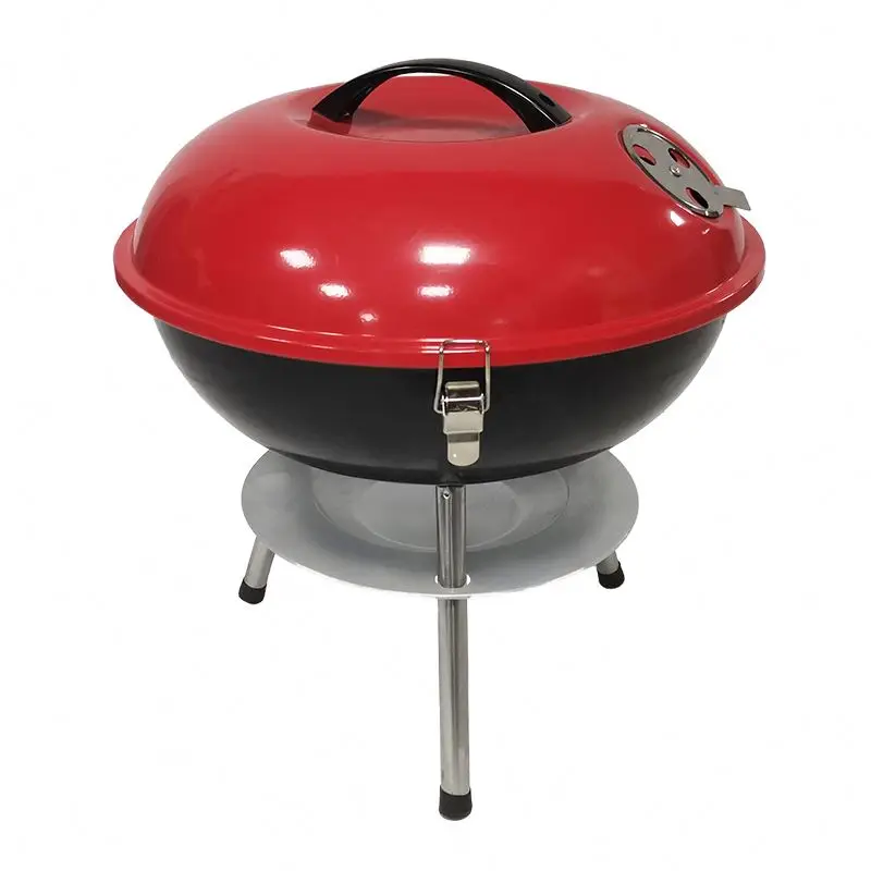 Resist rust 14 in. Portable Charcoal outdoor grill perfect for small gatherings