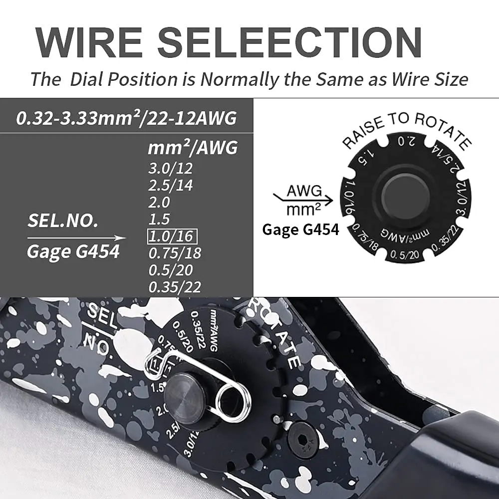 JRready NEW-DT2 Crimp Tool for Deutsch DTP DT DTM Connectors  (12-22AWG) Pin Crimper