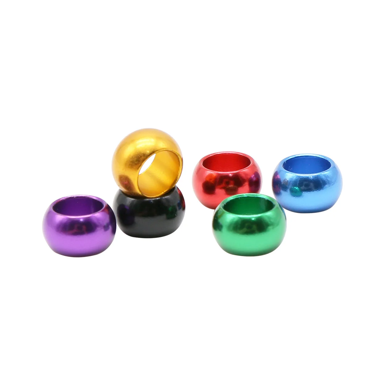 Aluminum Metal Racing Pigeon Leg Bands 7mm Round Finch Bird Pigeon Leg Ring  Parrot Love Birds Foot Ring