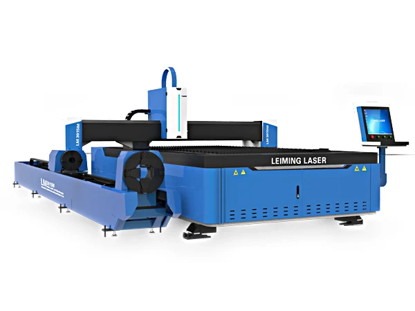 Optical fiber laser pipe and plate cutting machine mesin pemotong laser serat paip dan  plat optik sf4015m