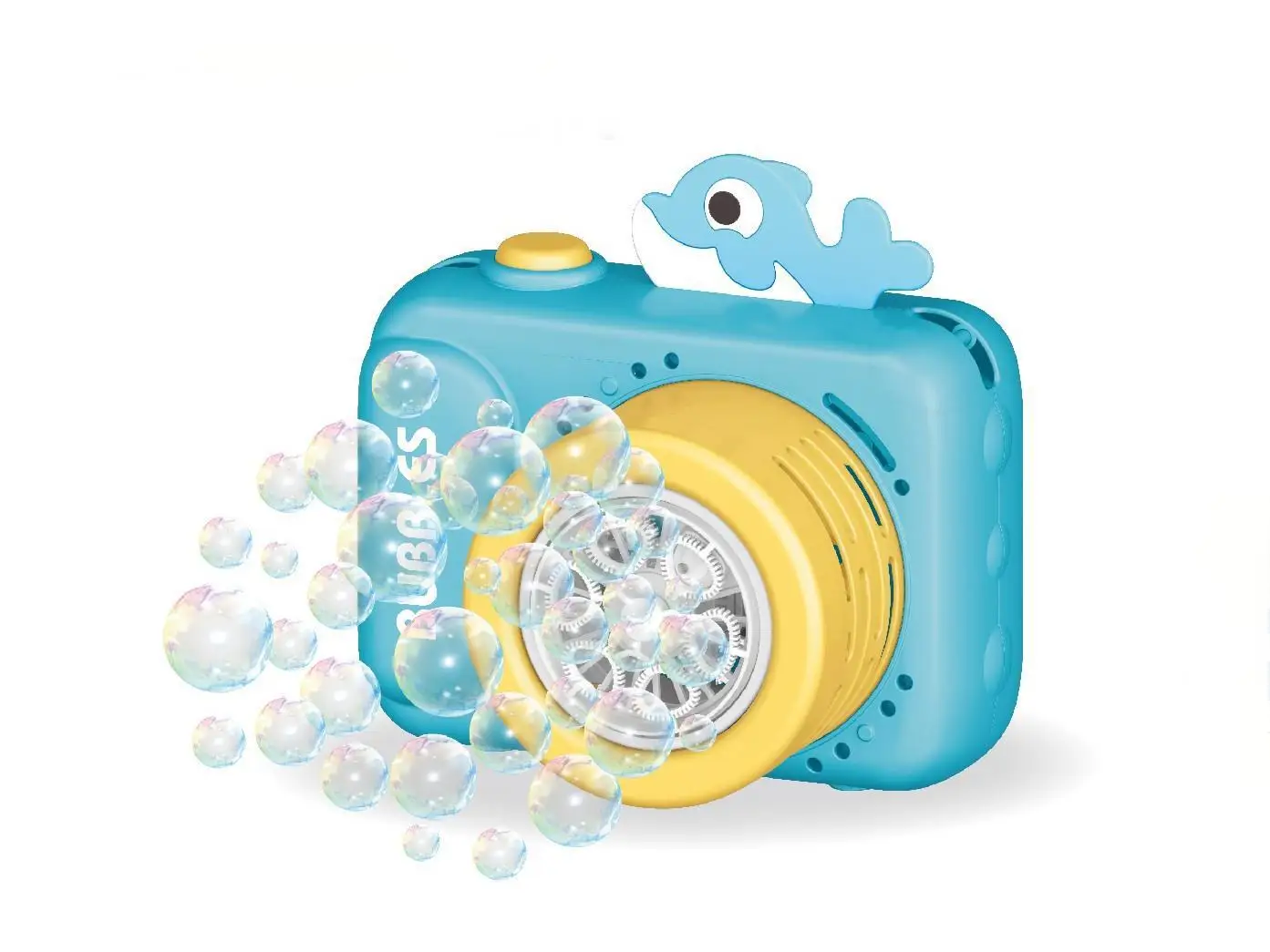 Factory Directly Wholesale Camping Decorative Dolphin Camera Bubble Machine
