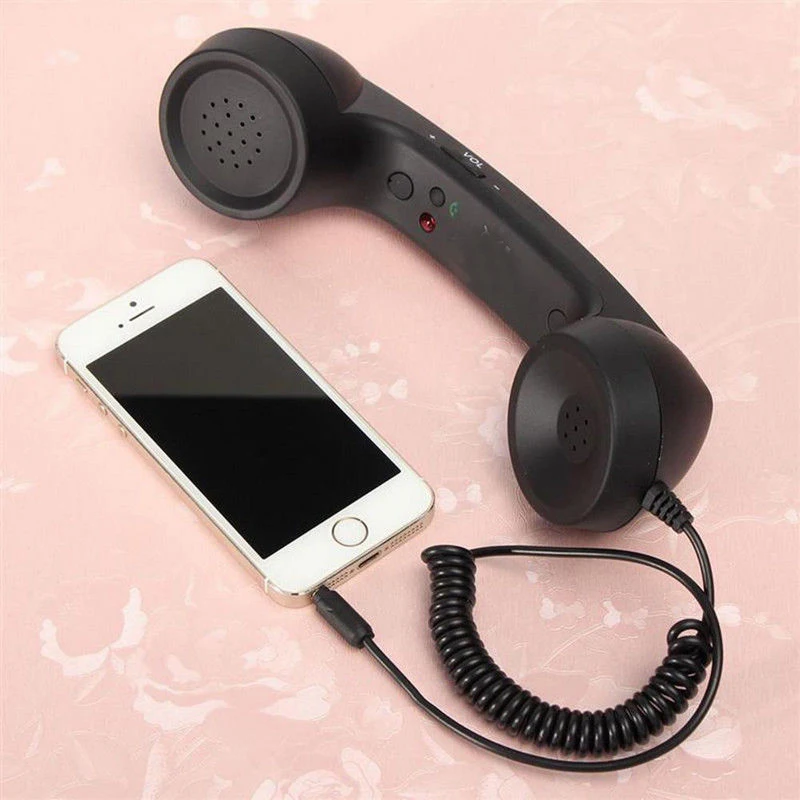Wireless Handset Phone Headset Retro Telephone Mobile Receivers Headphones For A Handsets