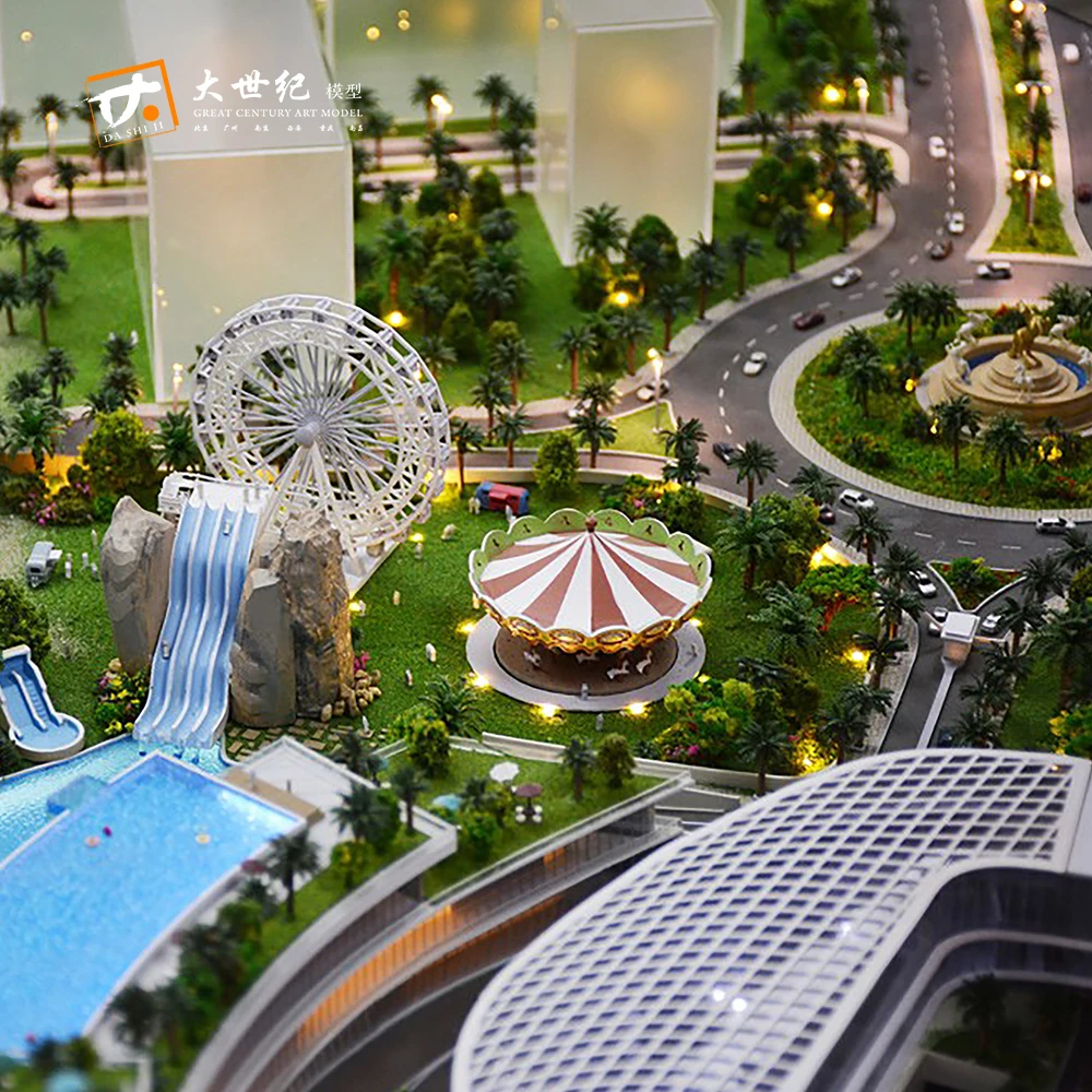 Architect model building 3d famous buildings maker