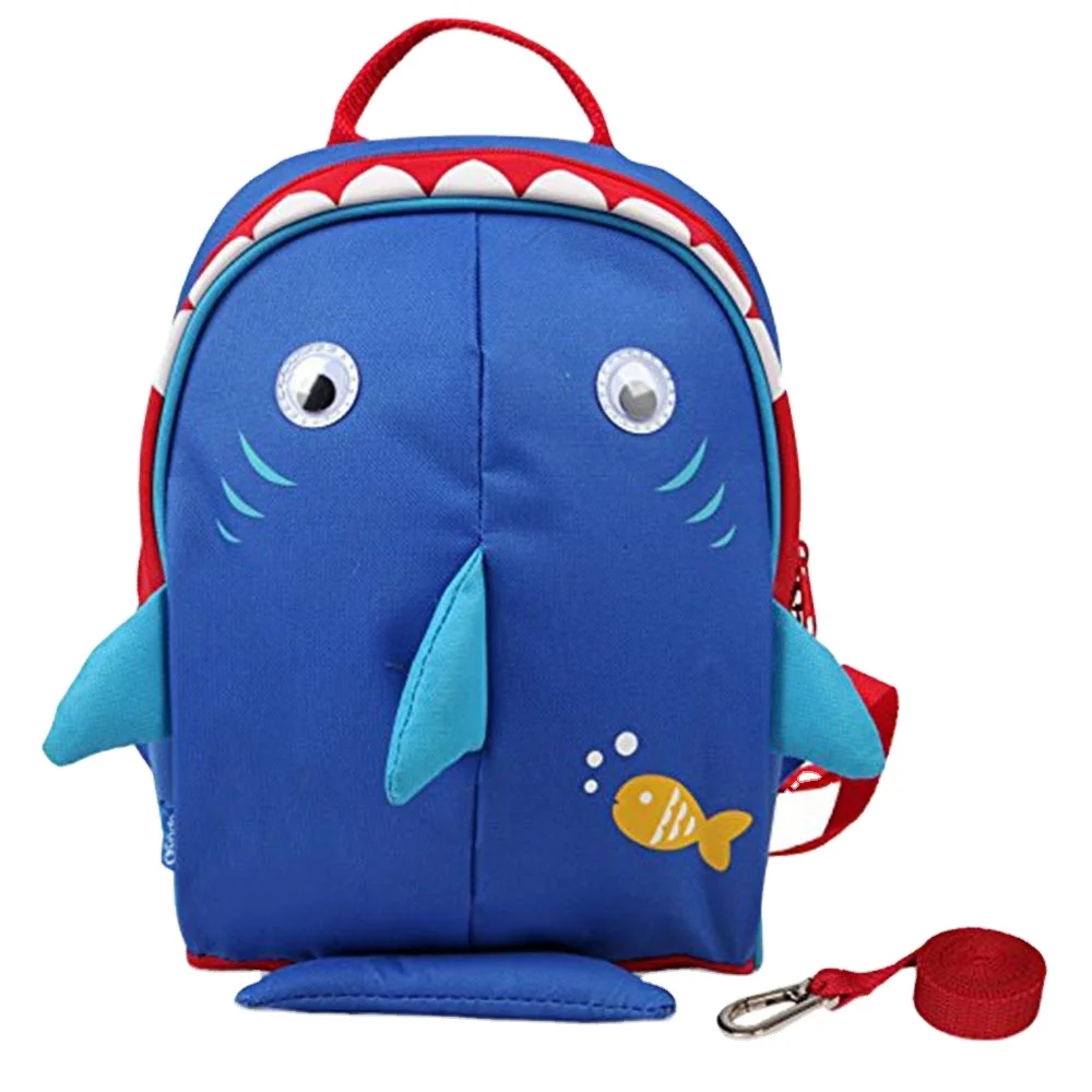Kids Insulated Toddler Backpack with Safety Harness Leash,Playful Preschool Lunch Boxes Carry Bag Children Bag