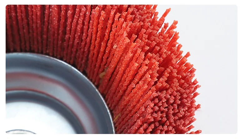 PMS Multi Nylon Cup Brush M14 Roller Industrial Polishing Grinding Round Steel Wire Wheel Brush