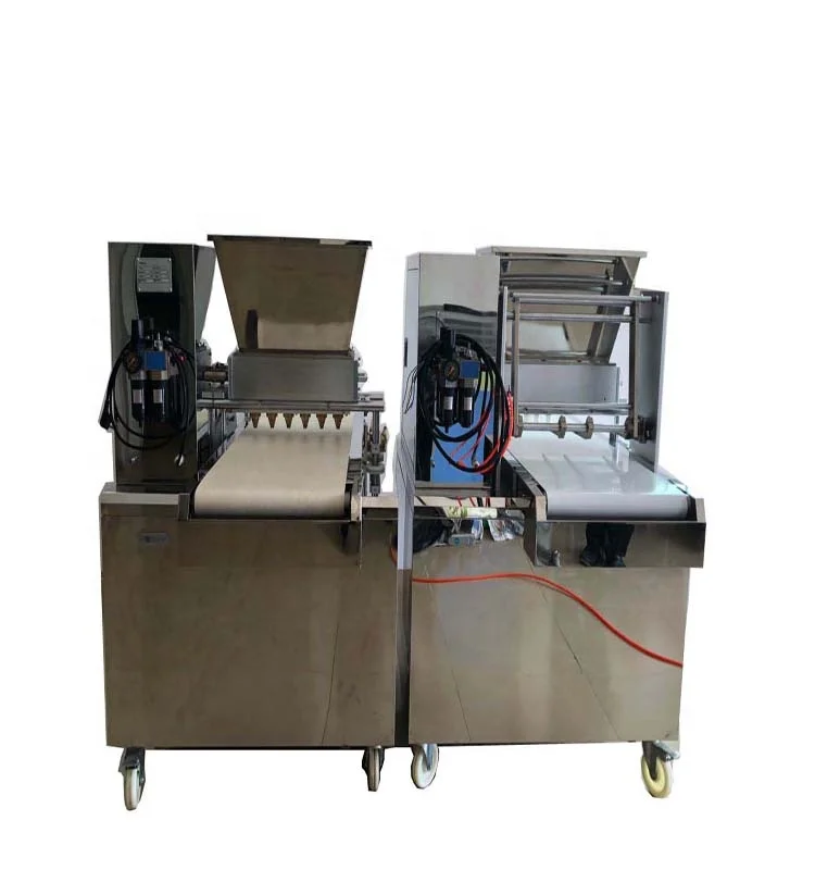 hot sell Various shapes of cookies Automatic cookie maker/double puff cookie forming machine/fortune cookie forming machine