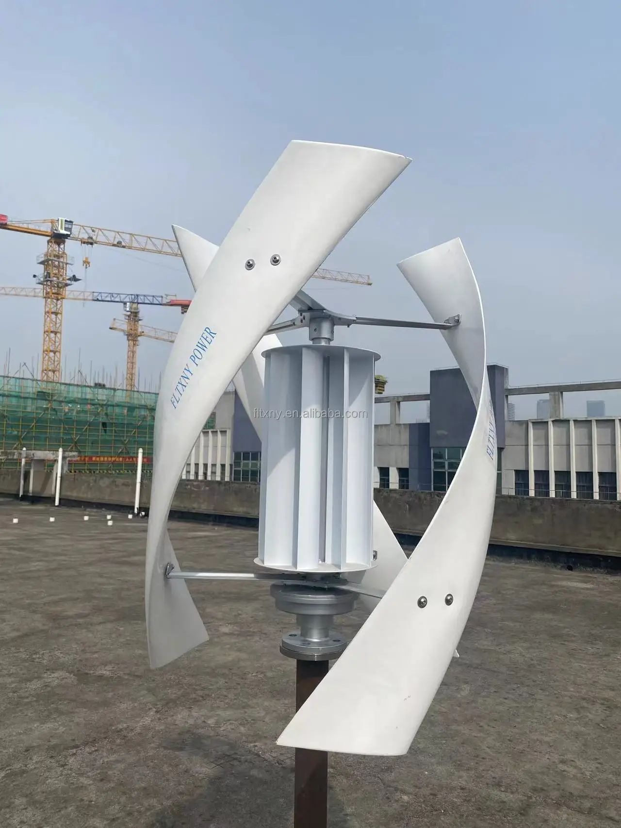 Custom make cheap 1500w wind turbine vertical axies wind turbine China home wind generator