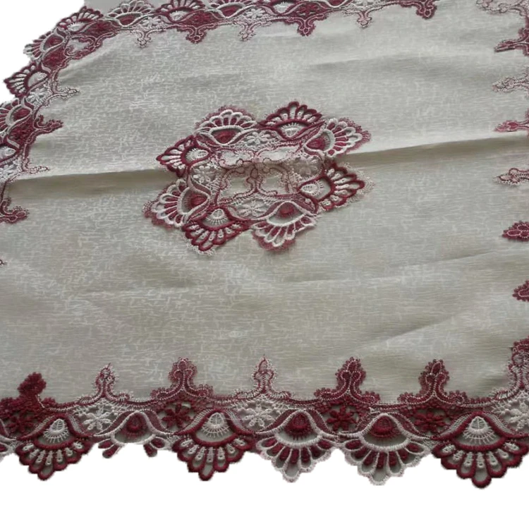 
Wedding lace round tablecloth polyester hotel banquet tablecloth cheap tablecloths for party 