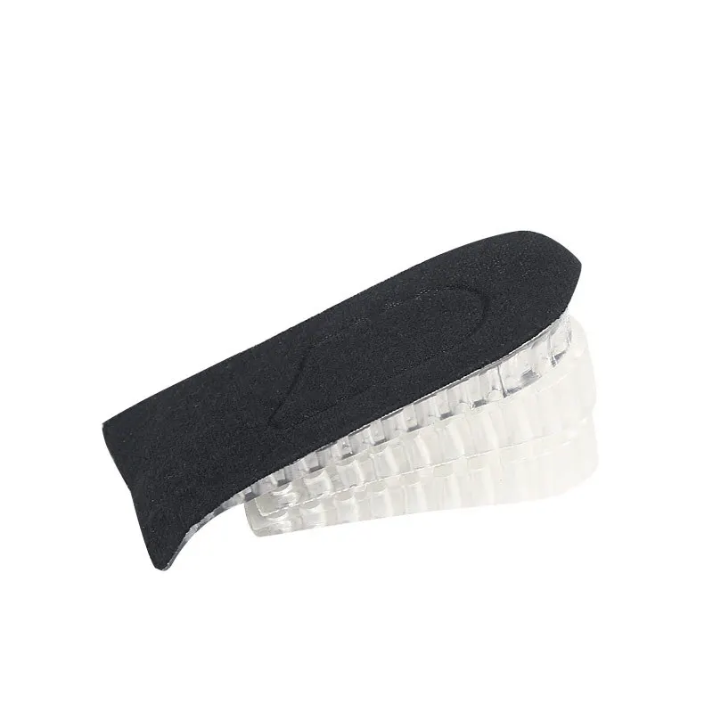 Pressure Relief OEM customize height increase insoles heel height increasing insole silicon