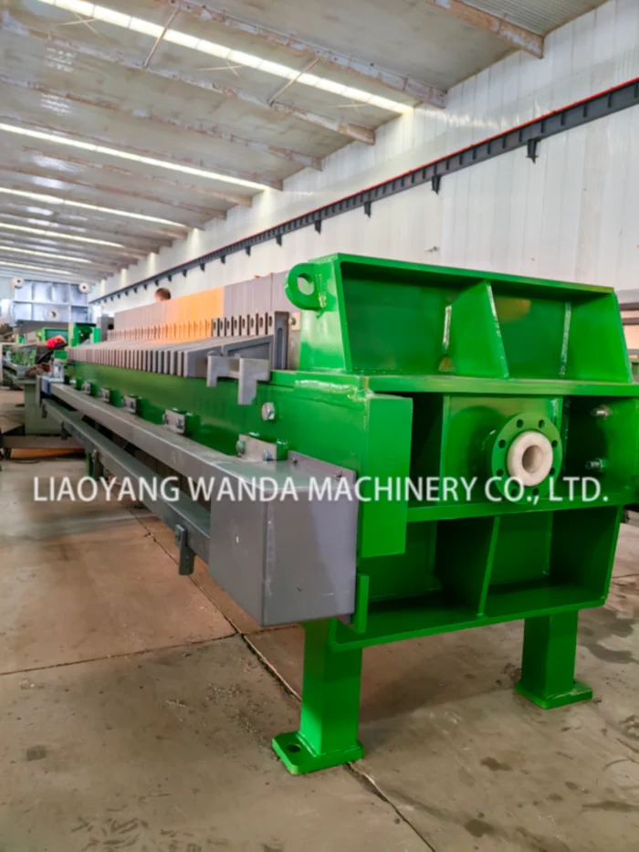 Industrial sludge dewatering filter solid liquid separation equipment 250 square plate frame filter press