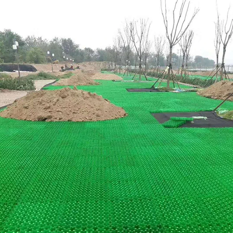 Chinese Cheap Custom 48mm Horse Paddock Grid  Grass Paver Grid  Plastic Grid Grass