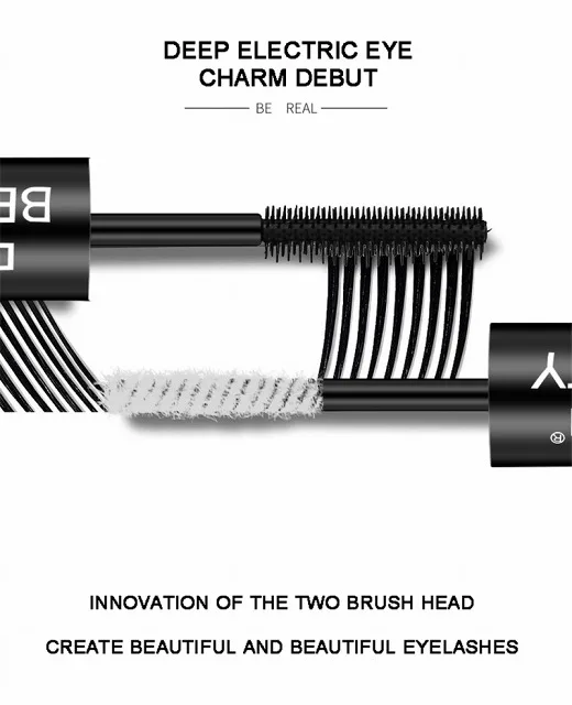 Hot sell 4D double tip mascara for girl