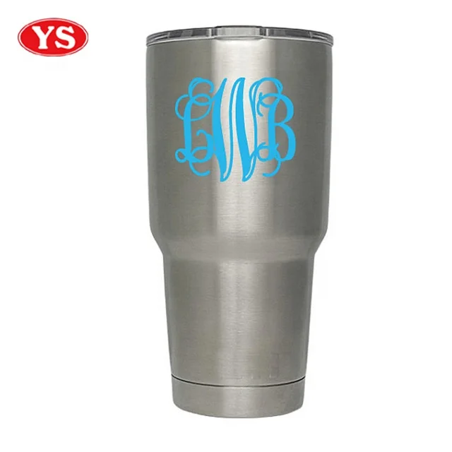 30oz double wall stainless steel vacuum auto travel tumbler