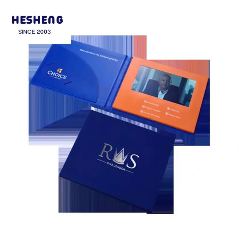 Advanced Technology Wholesale Price Electronic Brochure Video Greeting Cards