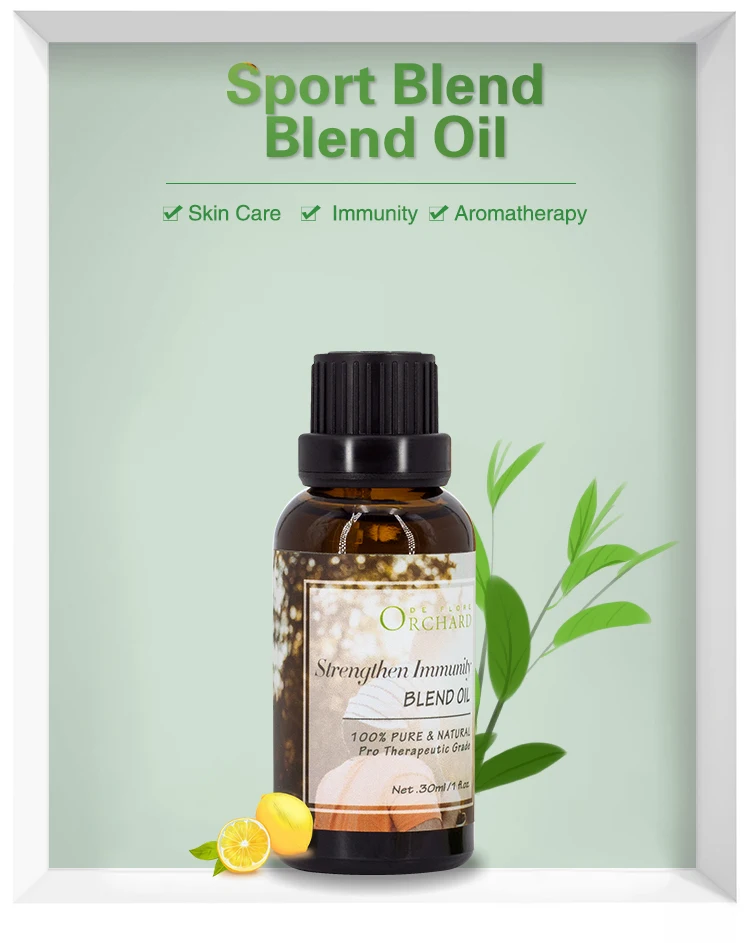 
Strengthen Immunity Blend Essential Oils in 10ml fresh smell ORCHARD brand low MOQ 