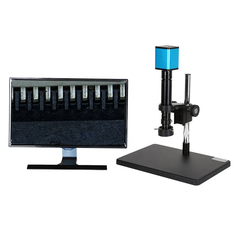 Photographable HD video microscope SGO-500HCX electron microscope directly supplied by Shenzhen manufacturer
