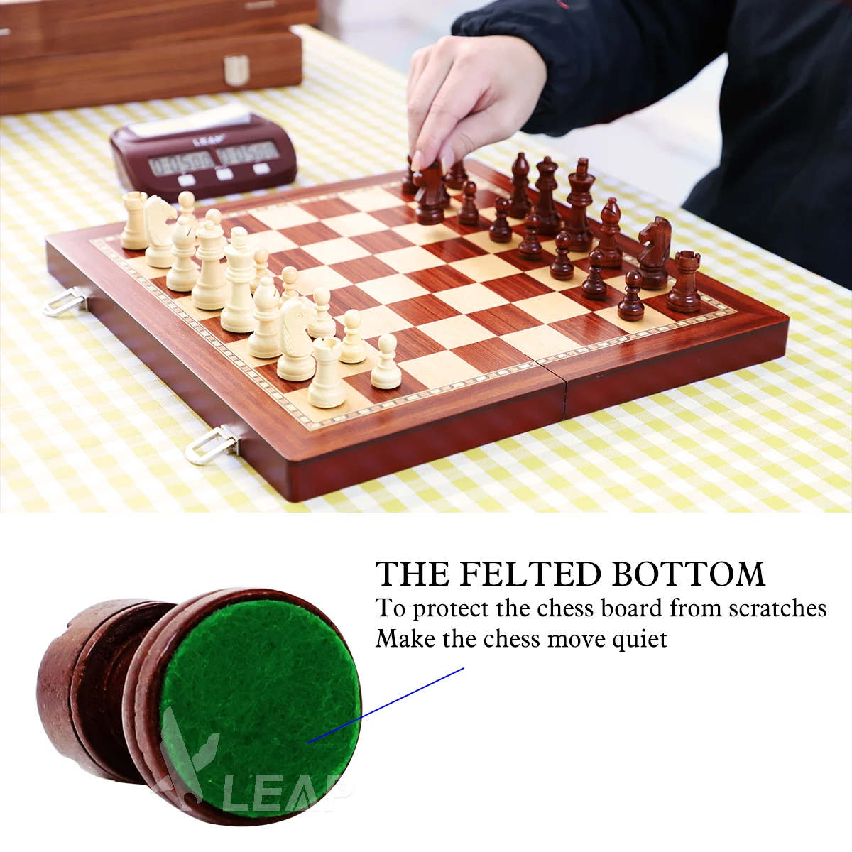 Русский Березовая магнитный Набор для игры в шахматы шахматная доска 35 см 14 дюймов деревянная Магнитная Складная Staunton деревянные шахматы количество предметов в комплекте