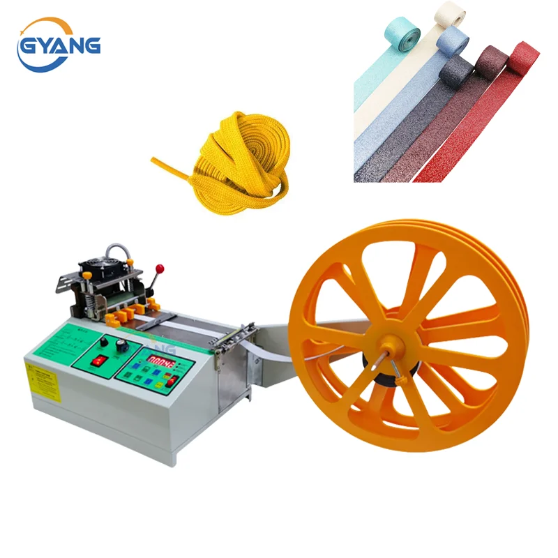 Automatic Cold Knife Slant Angle Tape Cutting Machine For Leather Strap Belt Ribbon Cutter
