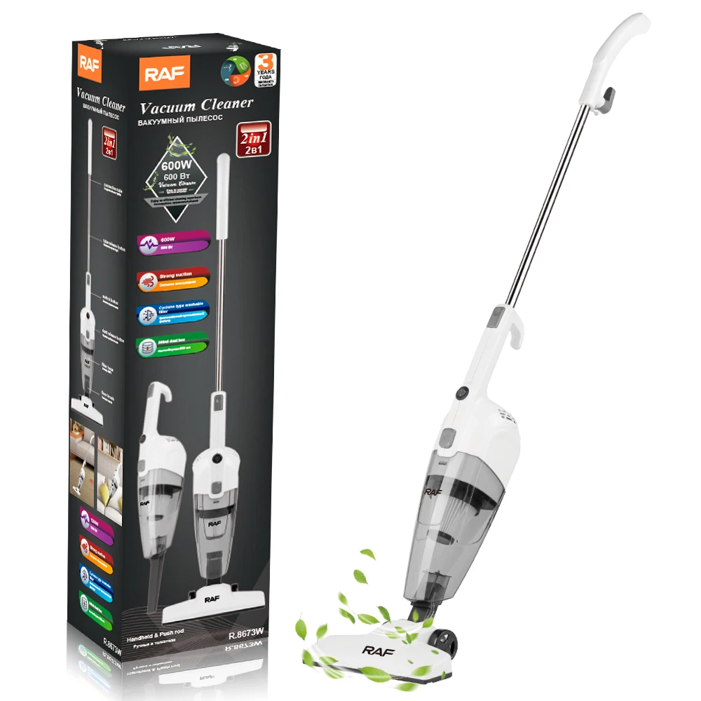 2 in 1 Vacuum Cleaner 600w Handheld Portable Electric Vacuum Cleaner for Hard Floor Pet Hair